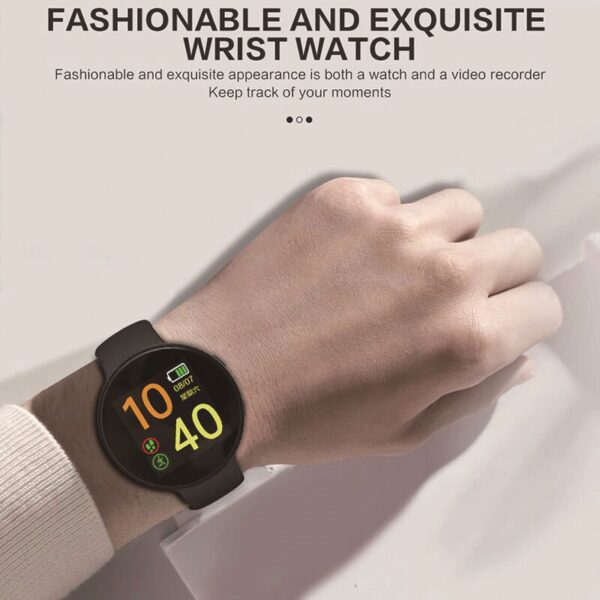 1080P HD Mini HD WiFi Smart Watch Spy Camera with Mobile Connectivity - Image 11