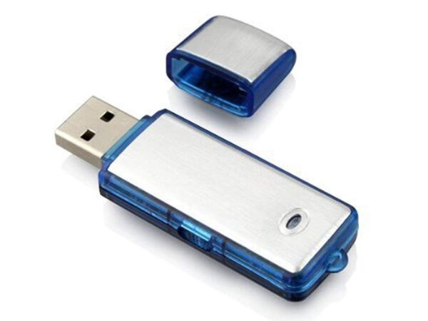 Spy USB Voice Recorder Pen Drive Flash Drive with Sensitive Noise Recording Mode, Voice Activated Audio Recording, 8 Hours Battery Backup - Image 2