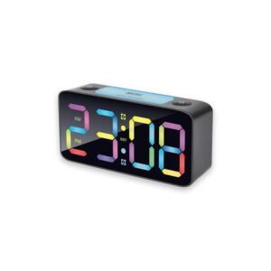 Alarm Table Clock Spy Camera 4K HD Table Clock Hidden Camera, Wi-Fi Live Streaming Audio and Video Recorder Wireless IP Surveillance Camera for Indoor Purpose, Motion Detection, Wide Angle Up To 20 Days Loop Recording  Indoor Security Camera