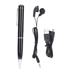 Spy Pen Digital Voice Recorder, Mini Voice Recorder with Sensitive Noise Recording Mode, Voice Activated Audio Recording, 36 Hours Long Battery Backup Spy Pen Recorder Perfect for Meetings, Classes, Interview, Speech