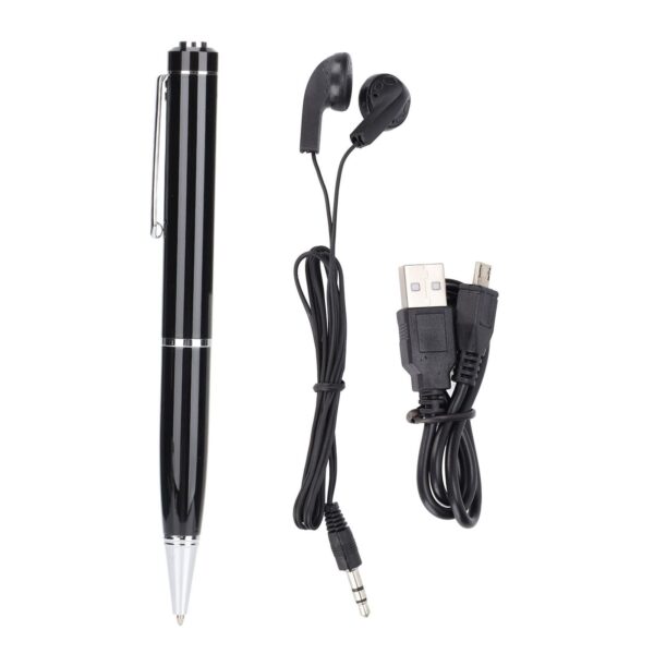 Spy Pen Digital Voice Recorder, Mini Voice Recorder with Sensitive Noise Recording Mode, Voice Activated Audio Recording, 36 Hours Long Battery Backup Spy Pen Recorder Perfect for Meetings, Classes, Interview, Speech
