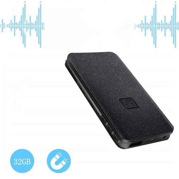 Power Bank Audio Recorder, 12 Days Long Lasting Battery Backup Spy Voice Recorder, Voice Activated Audio Recording with Sensitive Noise Recording Mode, 32gb Inbuilt Memory 5000 mAh Power Bank Spyware Microphone Recorder - Image 5
