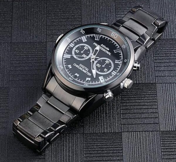 1080p Full HD Wrist Watch Camera Video Audio Recording Automatic Night Vision Mode - Image 3