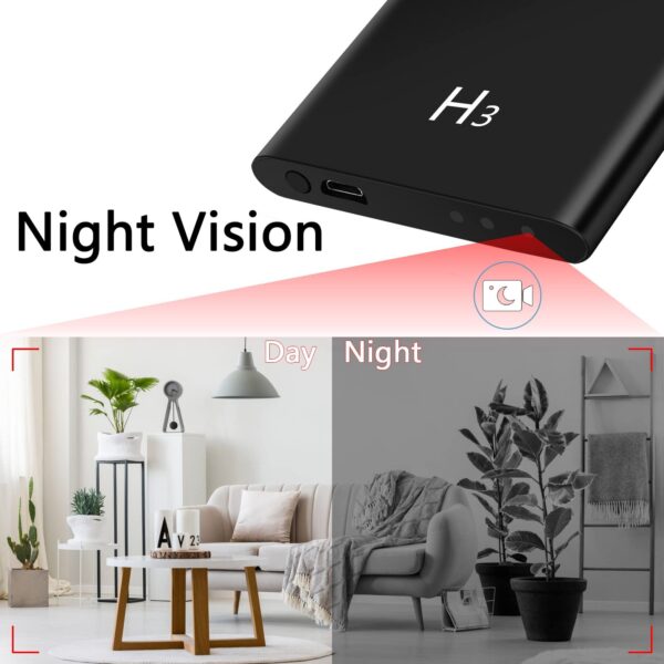 Power Bank Hidden Spy Camera Audio Video Recorder, Invisible Lens Night Vision HD Hidden Camera, Portable Spy camera Power bank Hidden Lens Audio Video Recorder - Image 2
