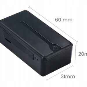 Tiny Spy GSM Bug Audio Listening Device Live Voice Transmitter, Long Battery Backup up to 10 Days Spy Audio Transmitter Bug, Magnetic GSM Bug Call Back While Voice Detection, Spy Live Audio Transmitter with Hidden Real Time Tracking GPS Tracker