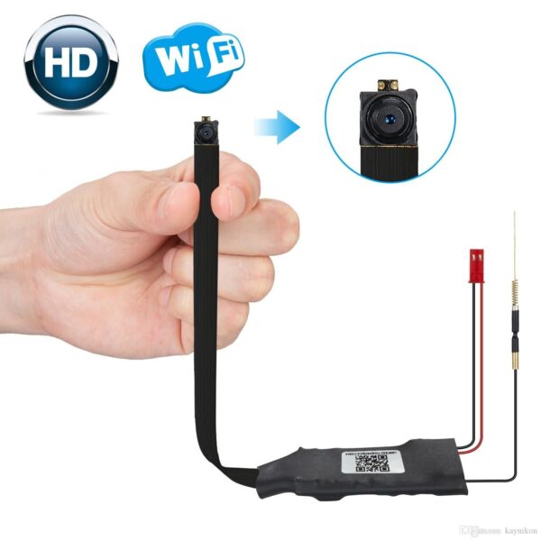 1080P HD WiFi Button Camera Live Monitoring, Smallest Spy Camera Module, WiFi Spy Hidden Camera Motion Detection, Remote Live View, Micro Pinhole Lens Hidden Camera - Image 6