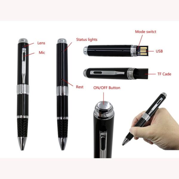 Spy Pen Camera Hidden Audio Video recorder - Image 9