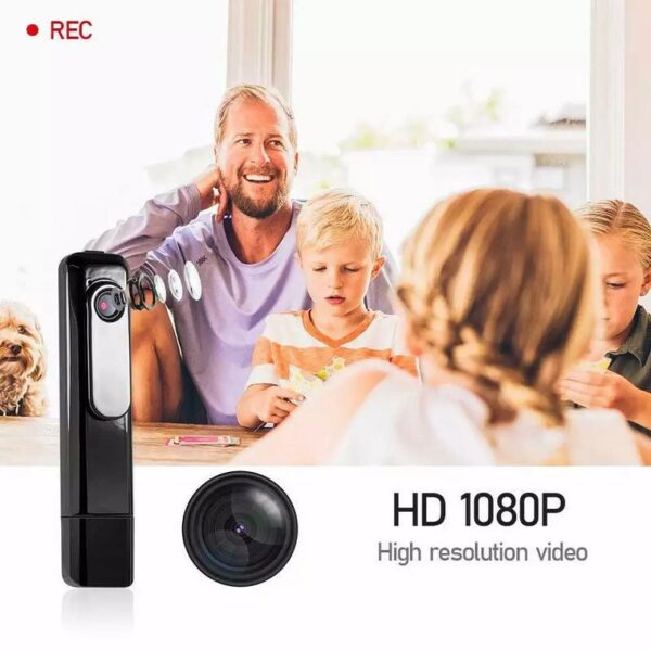 High Quality USB Body Worn Pocket Hidden Camera, Up to 4 Hours Audio Video Recording Battery Backup, 140° Wide Angle - Image 6