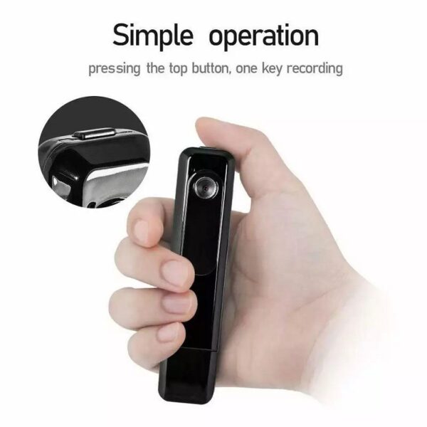 High Quality USB Body Worn Pocket Hidden Camera, Up to 4 Hours Audio Video Recording Battery Backup, 140° Wide Angle - Image 2