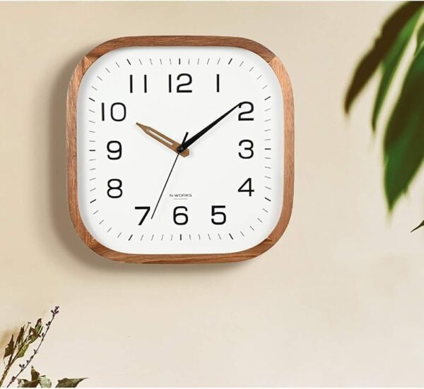 WiFi 4K Hidden Camera Analog Wall Clock Spy Camera with Long battery Backup up to 50 Hours Spy Camera, Analog Wall Clock Spy Camera for Home and Office, Remote-Real Time Audio Video Live Monitoring, Support iOS/Android