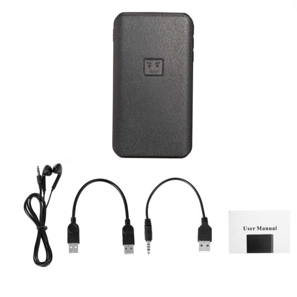 Power Bank Audio Recorder, 12 Days Long Lasting Battery Backup Spy Voice Recorder, Voice Activated Audio Recording with Sensitive Noise Recording Mode, 32gb Inbuilt Memory 5000 mAh Power Bank Spyware Microphone Recorder - Image 8