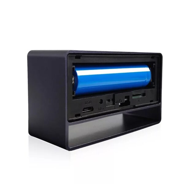 Wireless Table Alarm Clock Spy Camera | Wifi Mini Desk Hidden Camera - Image 2