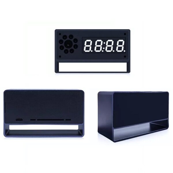 Wireless Table Alarm Clock Spy Camera | Wifi Mini Desk Hidden Camera - Image 3